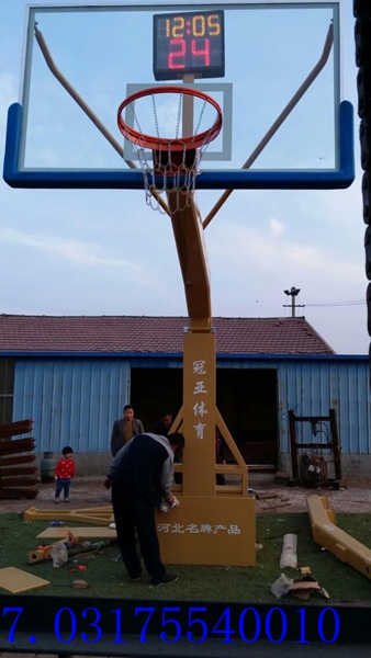 电动液压篮球架