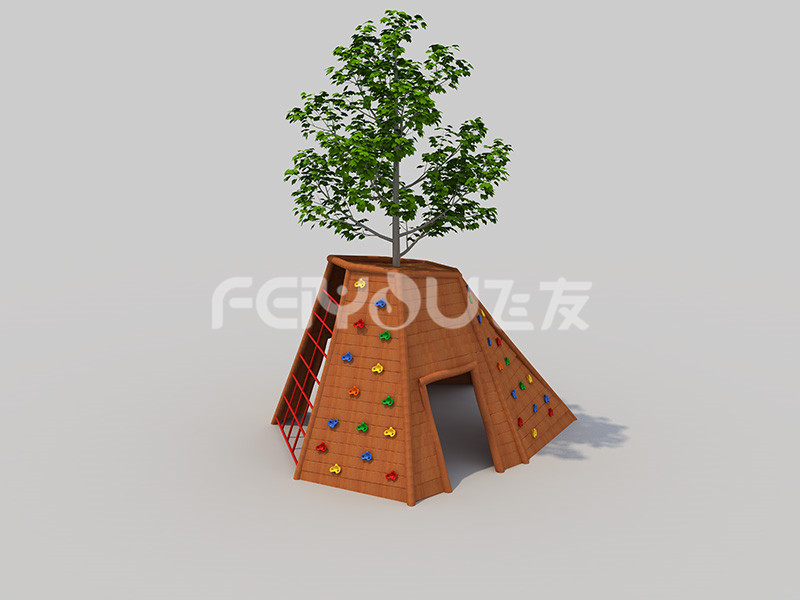 木质组合滑梯-027