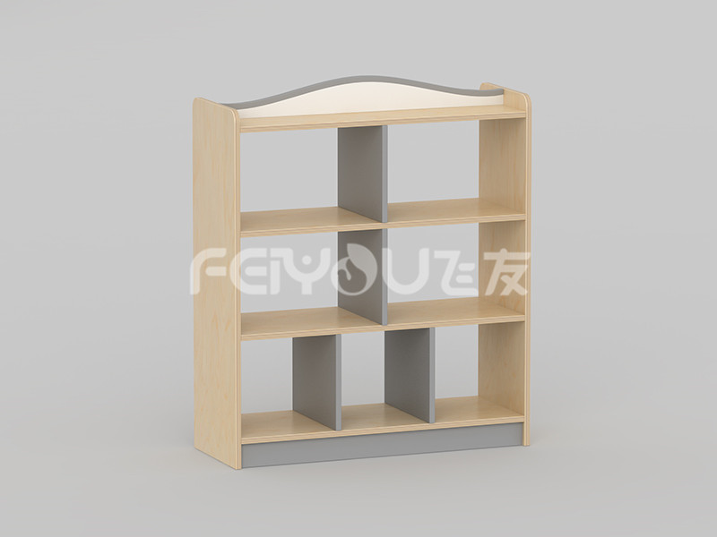 学习互动江南复古玩具柜-009