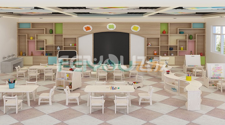南方幼儿园家具产品有口皆碑