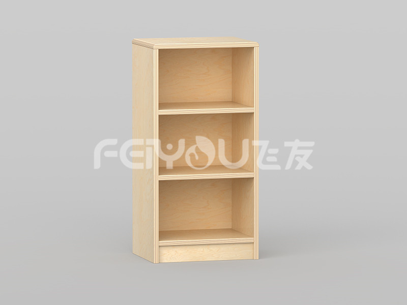 桦木三层玩具柜-071