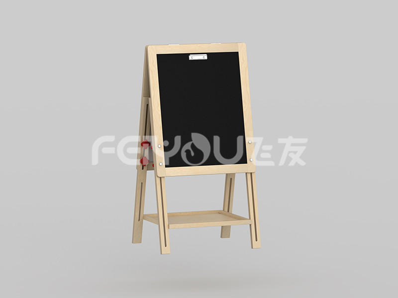 儿童桦木美术画架-063
