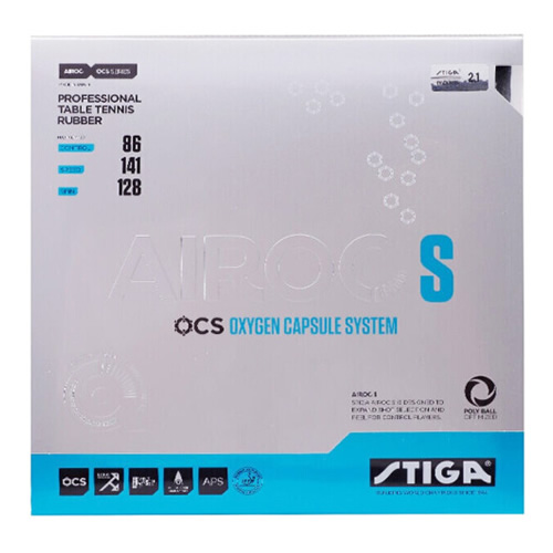 斯蒂卡AIROC(氧气单元)乒乓球套胶图2