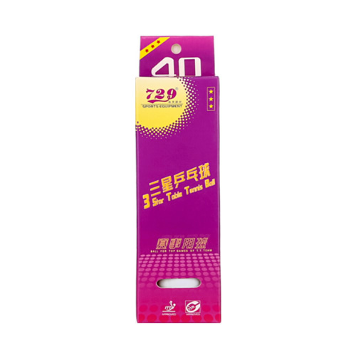 友谊729三星40+乒乓球(3只装)