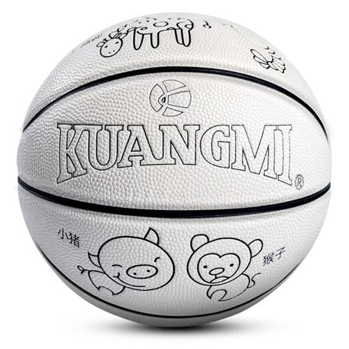 狂迷KMBB36儿童彩绘5号篮球