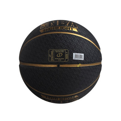斯伯丁NBA金色橡胶室外篮球