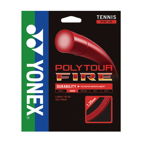 尤尼克斯POLYTOUR FIRE 125网球线