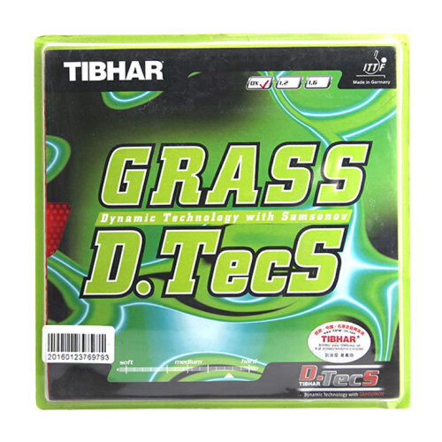 挺拔GRASS D.TECS(草内能)乒乓球套胶