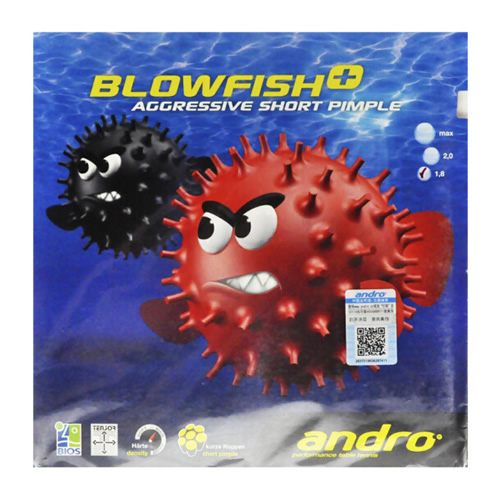 岸度BLOWFISH+毒河豚乒乓球套胶图2