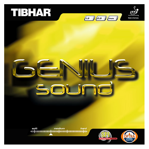 挺拔GENIUS SOUND天才声音乒乓球套胶