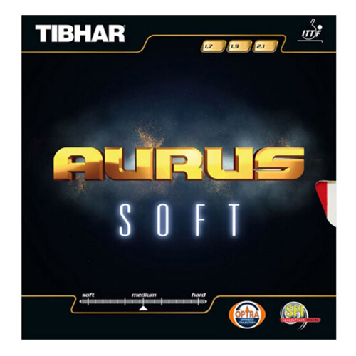 挺拔AURUS SOFT龙啸乒乓球套胶