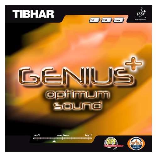 挺拔GENIUS+ OPTIMUM SOUND乒乓球套胶
