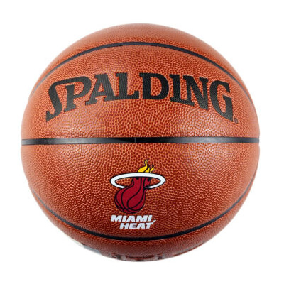 斯伯丁NBA热火队PU篮球