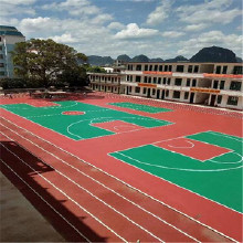 来宾达创体育塑胶跑道 200米塑胶跑道 全国施工