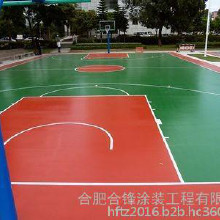 深圳利嘉硅PU篮球场施工方案 硅pu篮球场
