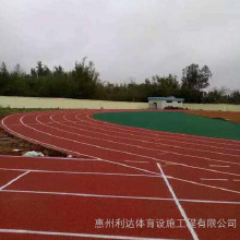 利达体育 透气型塑胶跑道 全塑型塑胶跑道 混合型塑胶跑道 复合型塑胶跑道 可包施工