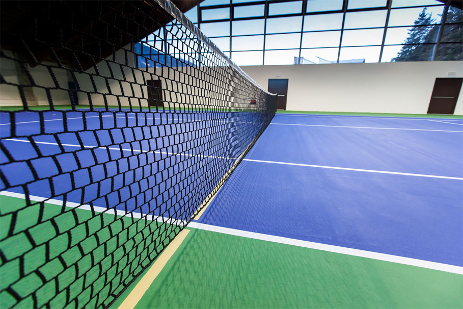 硬地型网球场丙烯酸-室内外专业的硬地型网球场