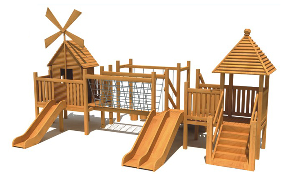 木制滑梯yh-9z07a