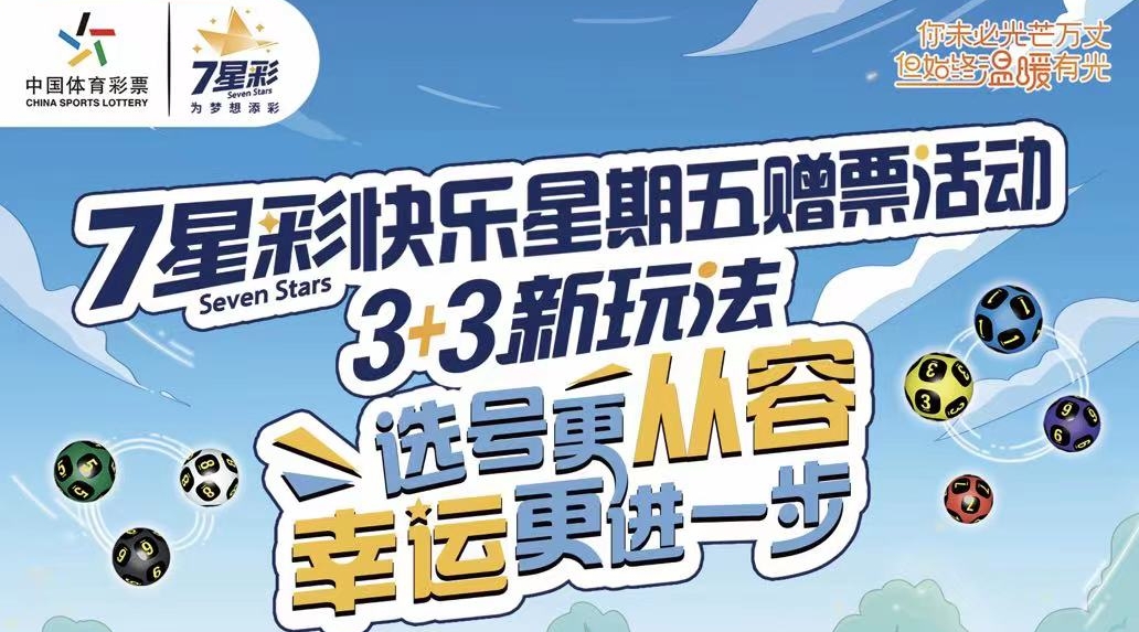 【7星彩】快乐星期五！广东体彩200万元营销活动即将开启