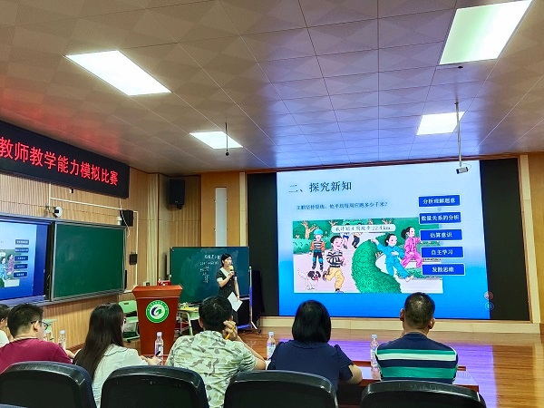 曹二小学：以说促教，以赛促研