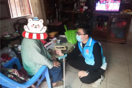 寒潮来袭，西区街道为困难群众送温暖
