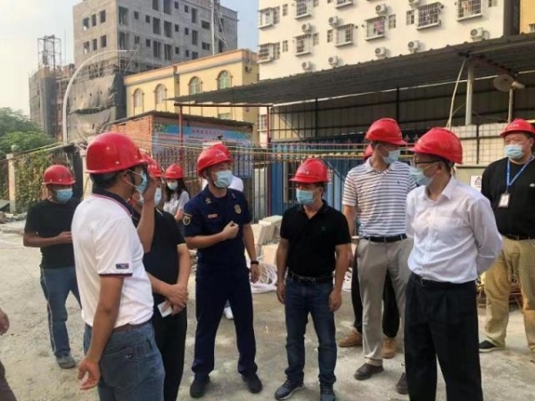 南头镇党政主要领导带队开展国庆节前消防安全检查