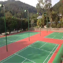 篮球场塑胶跑道 预制型塑胶跑道 校园塑胶跑道施工  沧州利宸专注体育