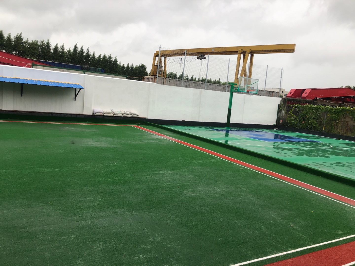 马桥镇彭渡村门球场