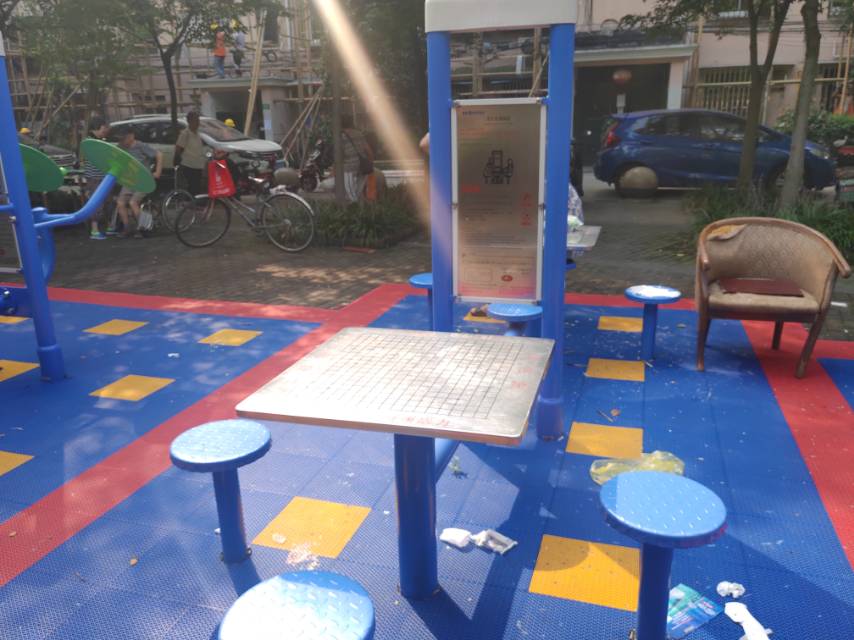 双立柱棋牌桌