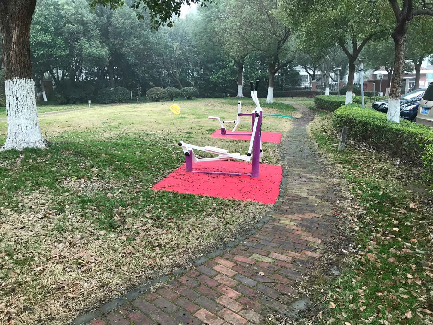 泖港镇敬老院益智健身点