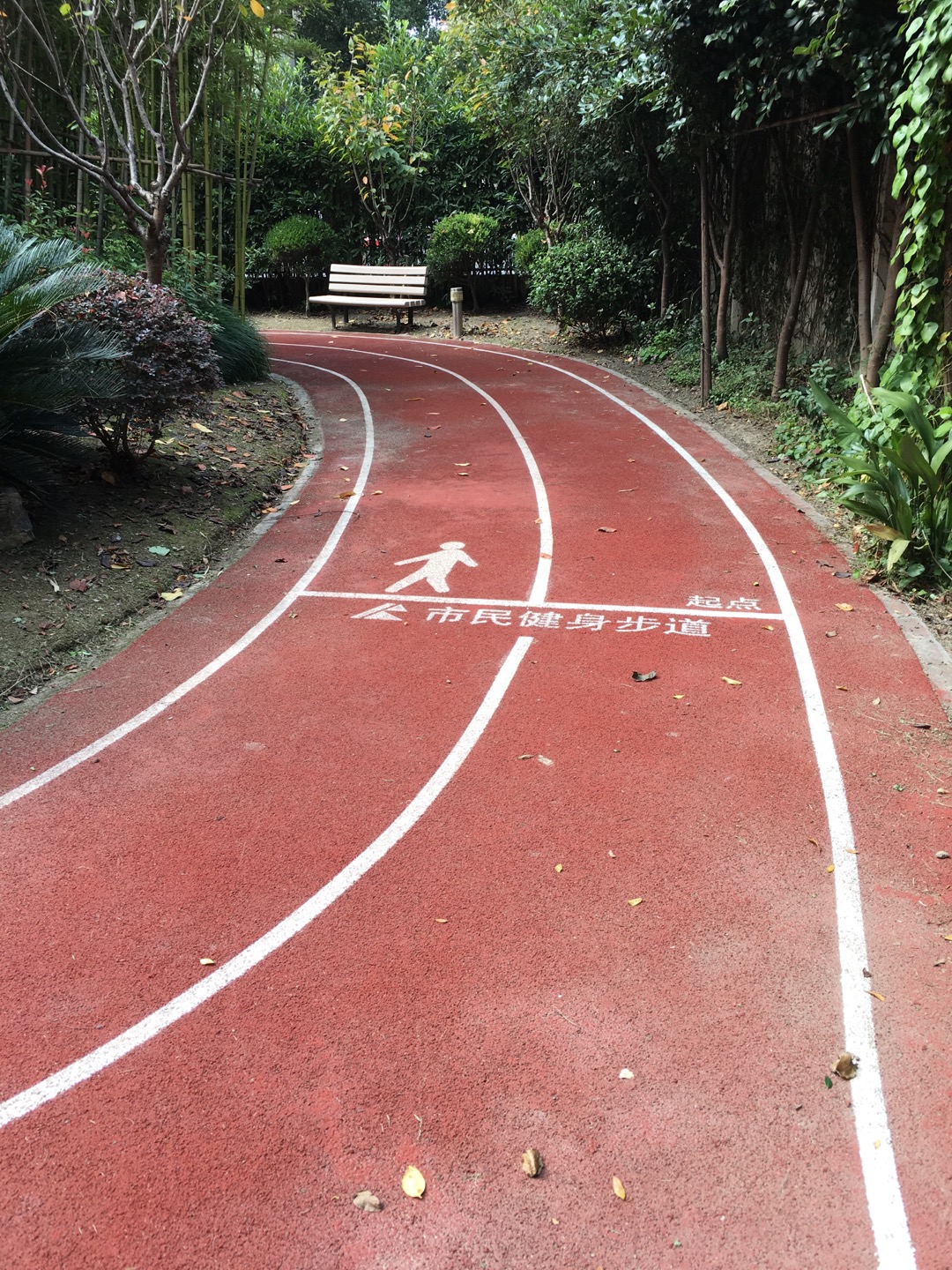 程家桥社区怡沁园双拥健身步道