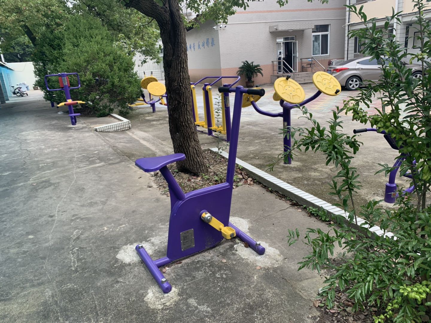 双位健身车