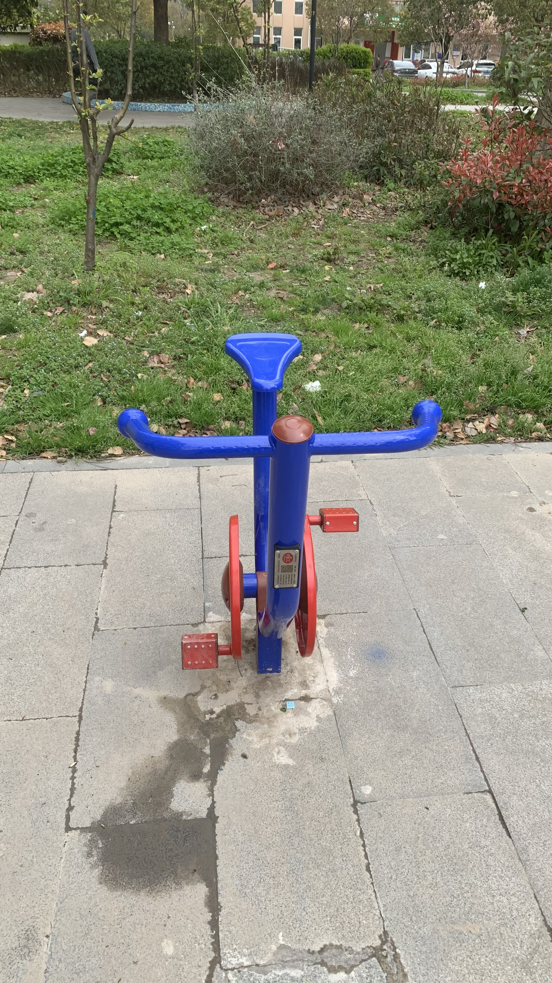 直立健身车