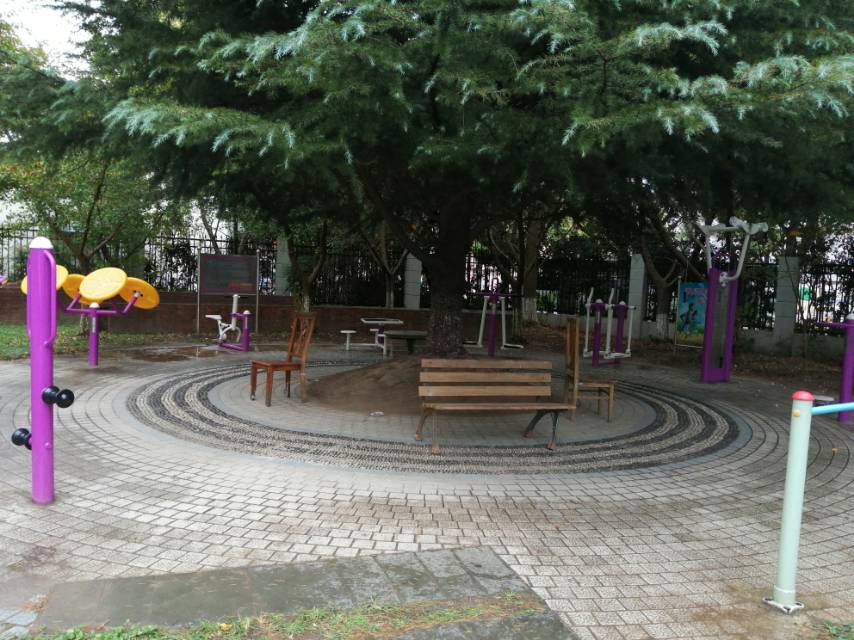 闵行区华漕镇诸新路居委九方家园市民益智健身点