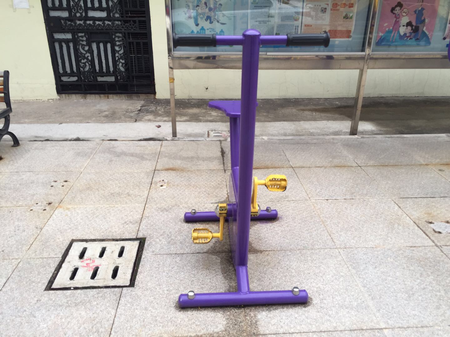 双位健身车