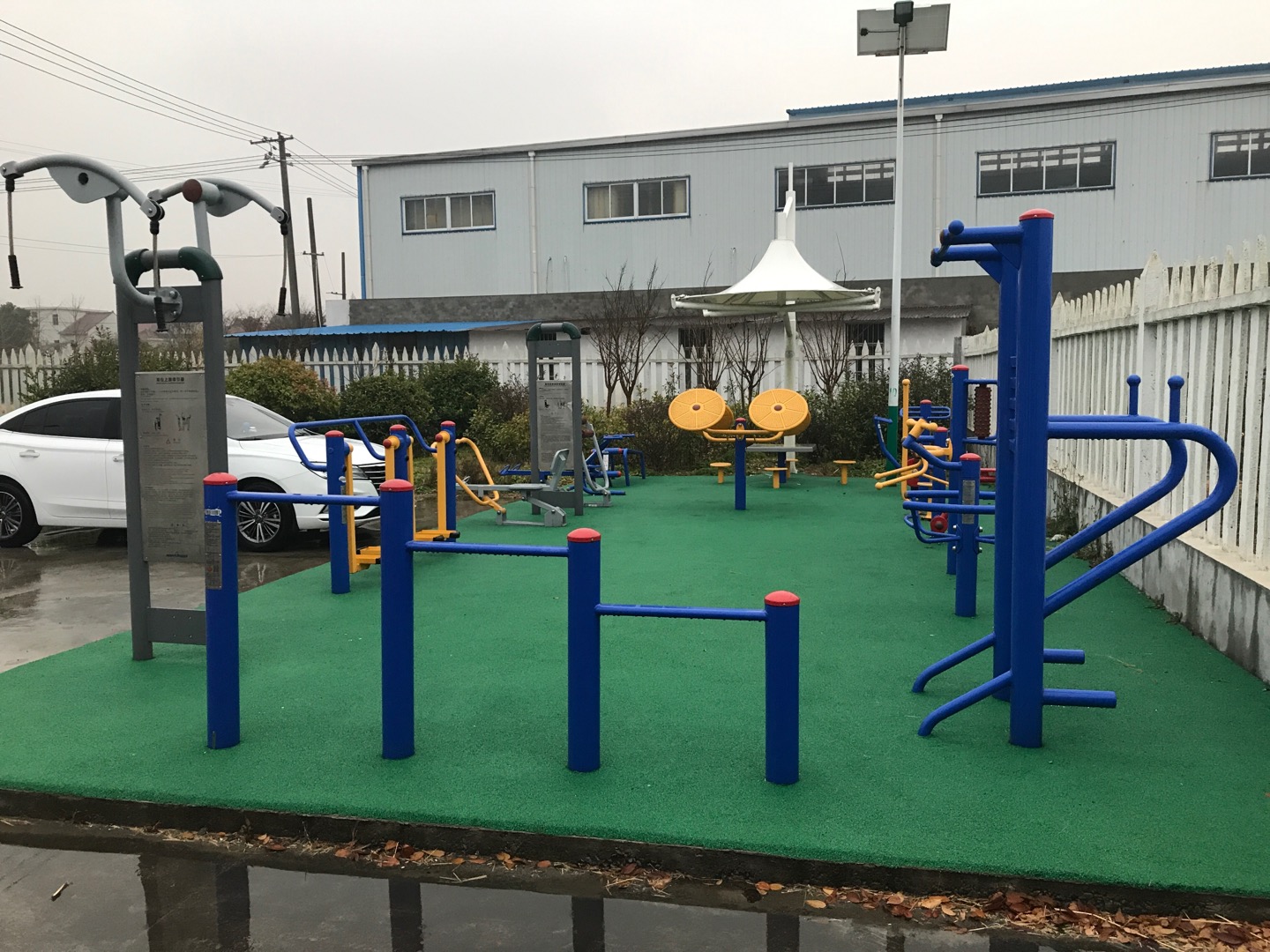 竖新镇永兴村益智健身点