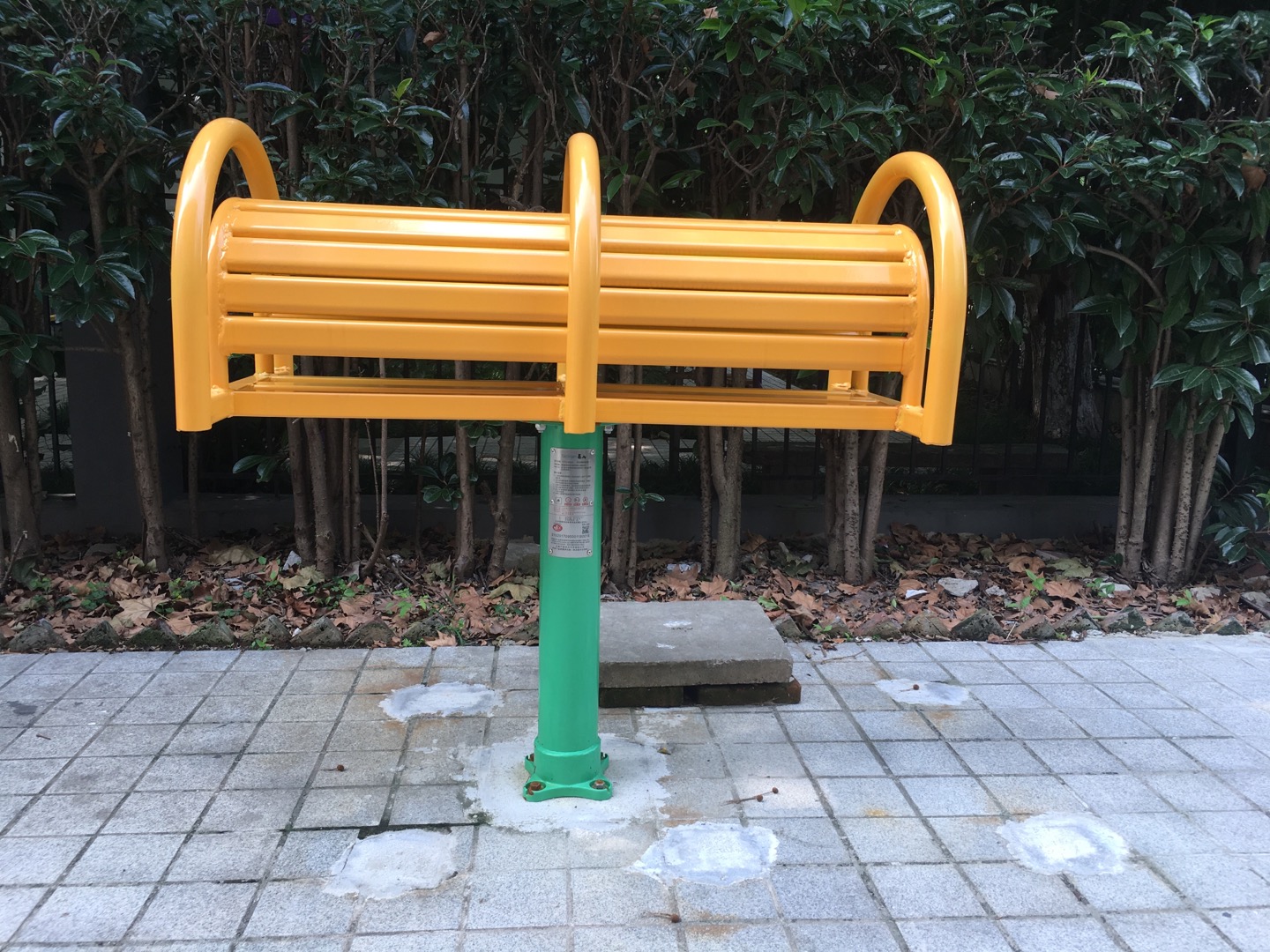 双位伸腰伸背器