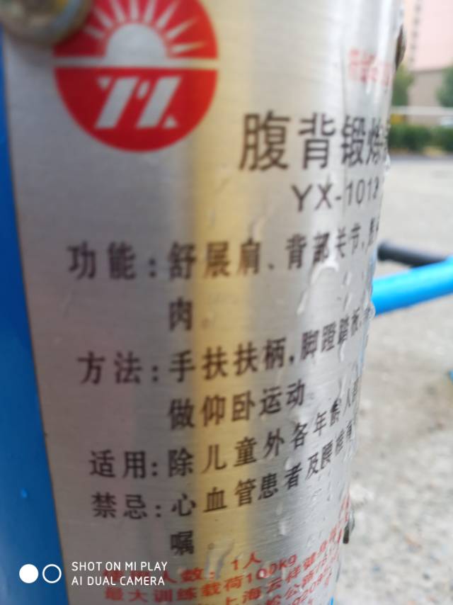 腹背锻炼器