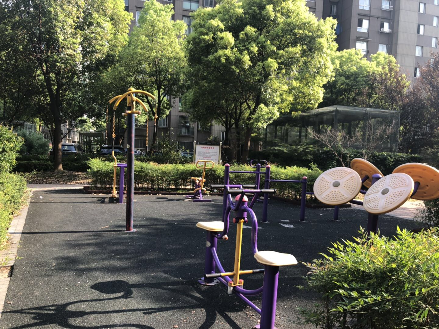 沧海绿苑四期健身点