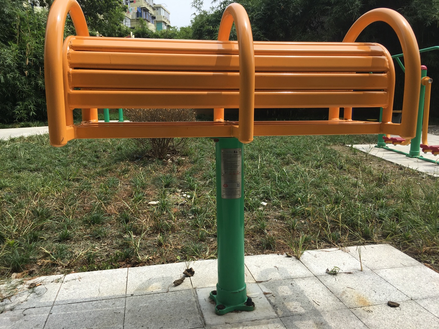 双位伸腰伸背器