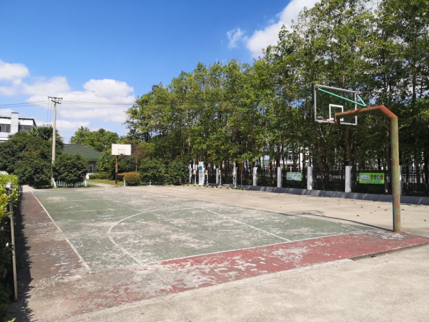 鲁堰村篮球场