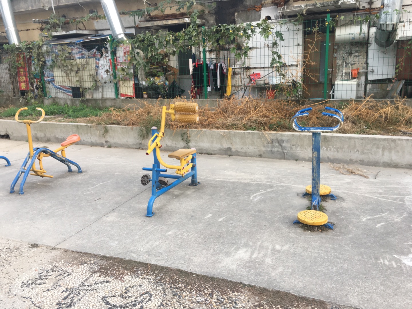 胜利居委健身点2