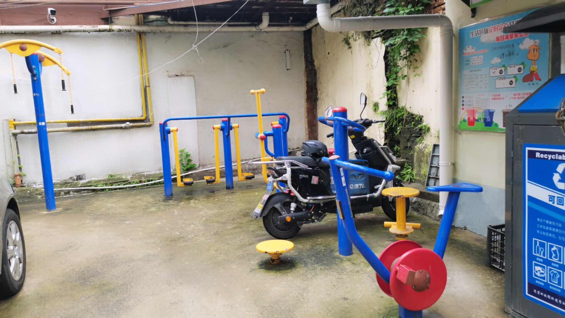 白玉二委健身点