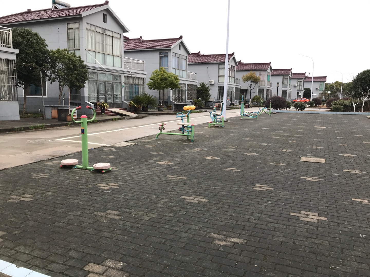 胡桥村农民健身工程