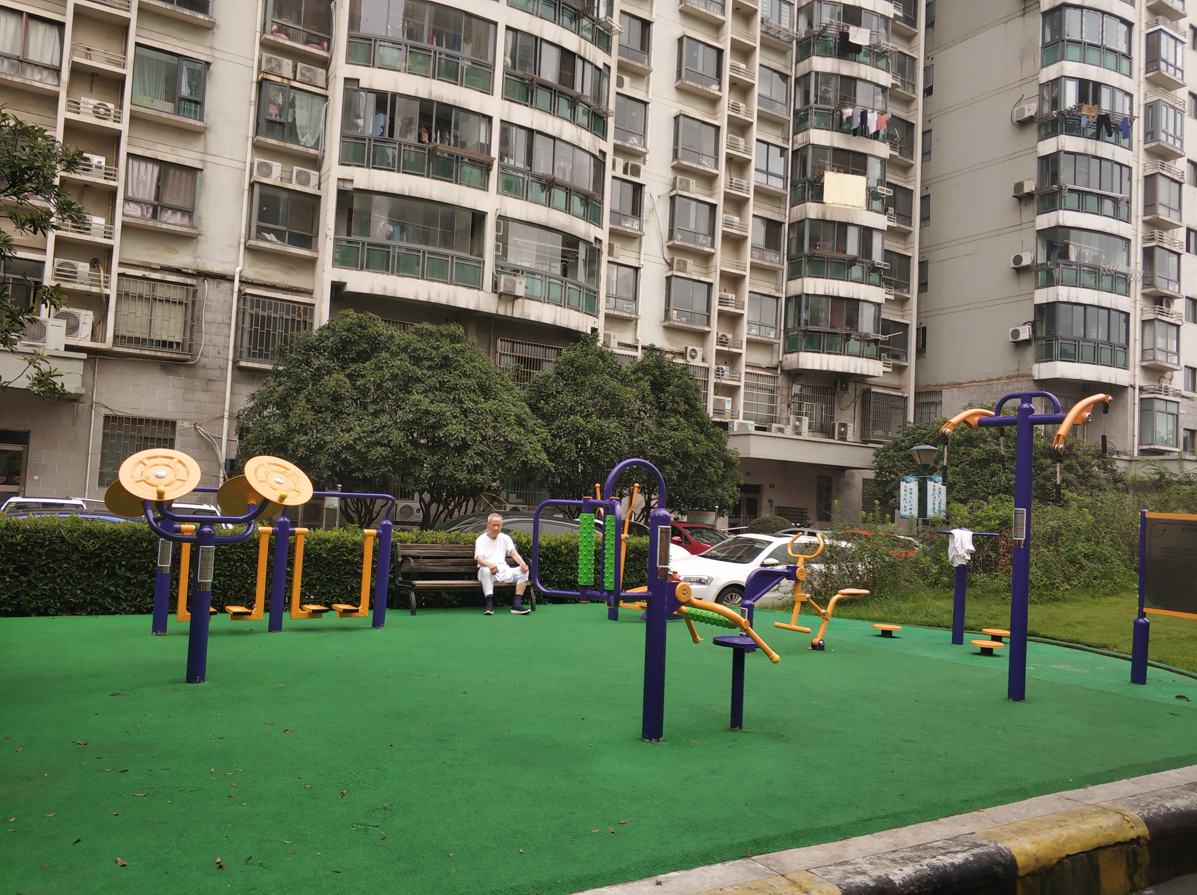 夏阳湖社区健身点1
