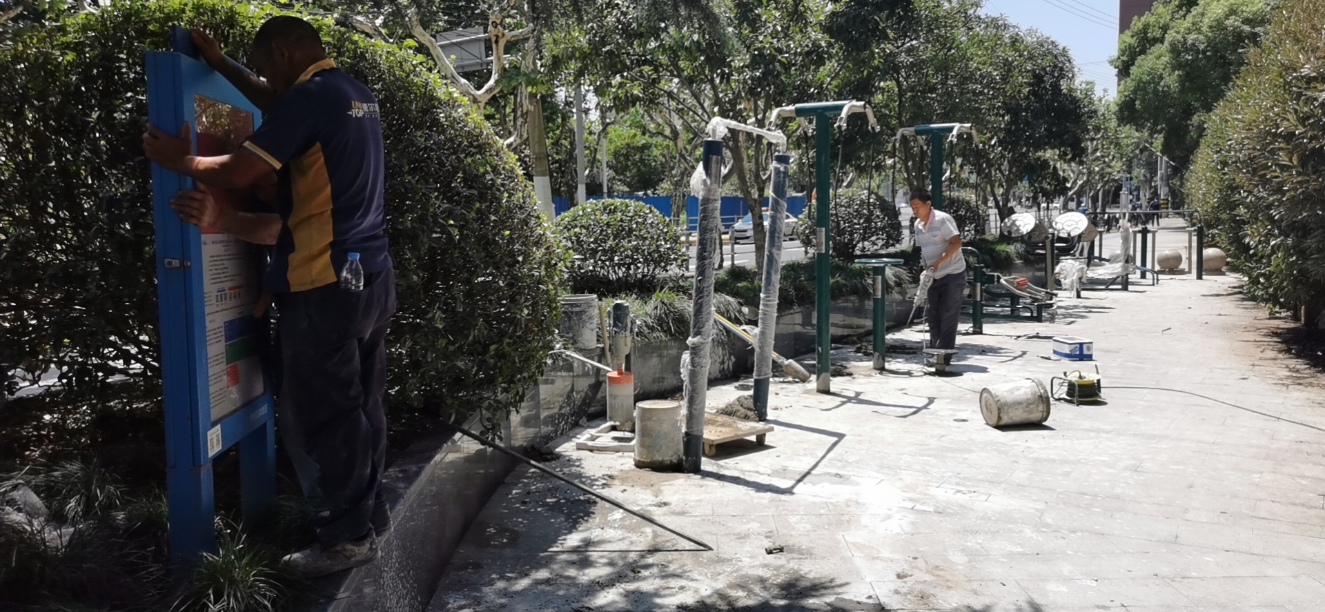 静安区宝山路街道存仁居委健身点（永兴路58号）