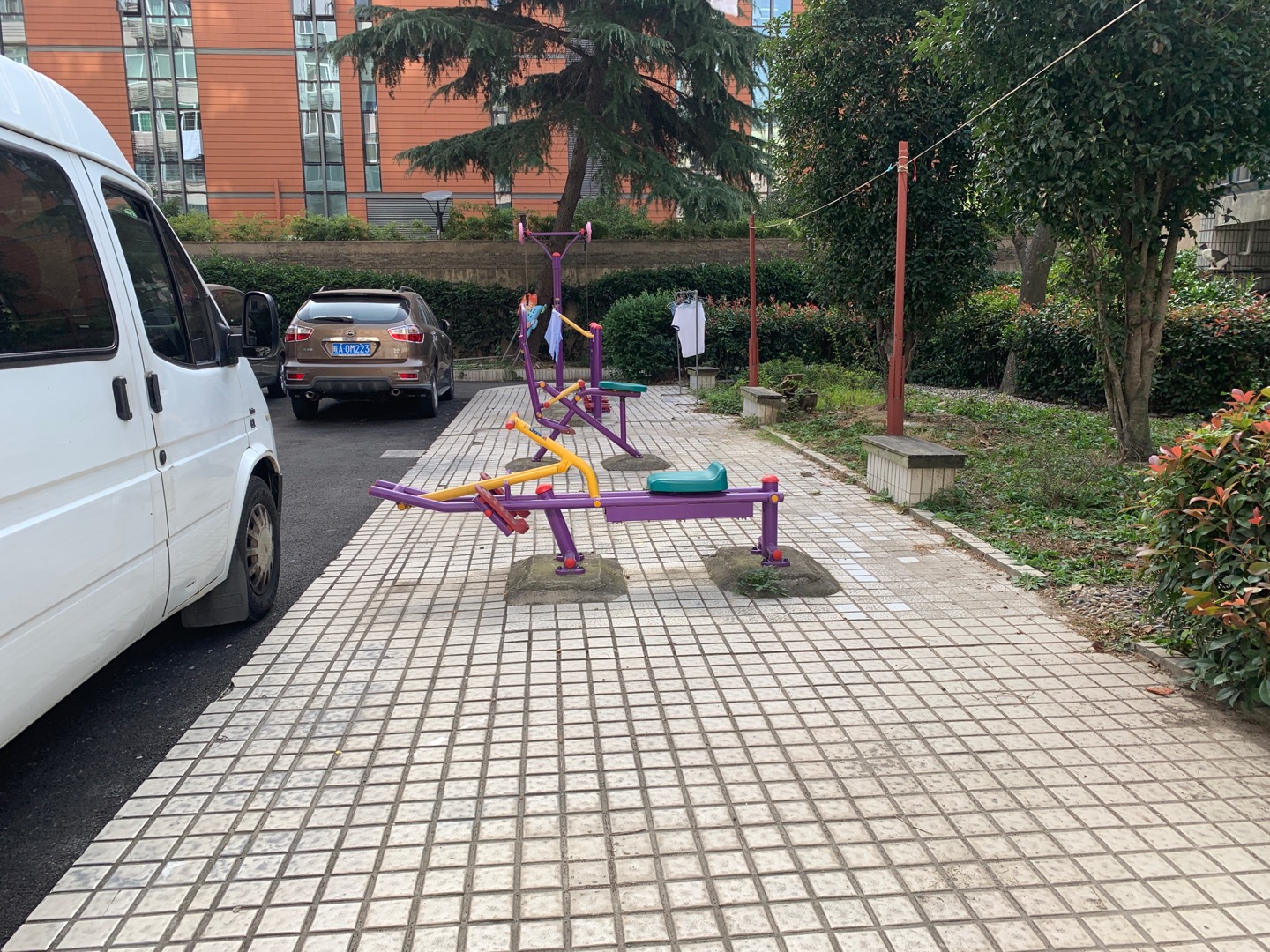 陈家宅居委健身点2