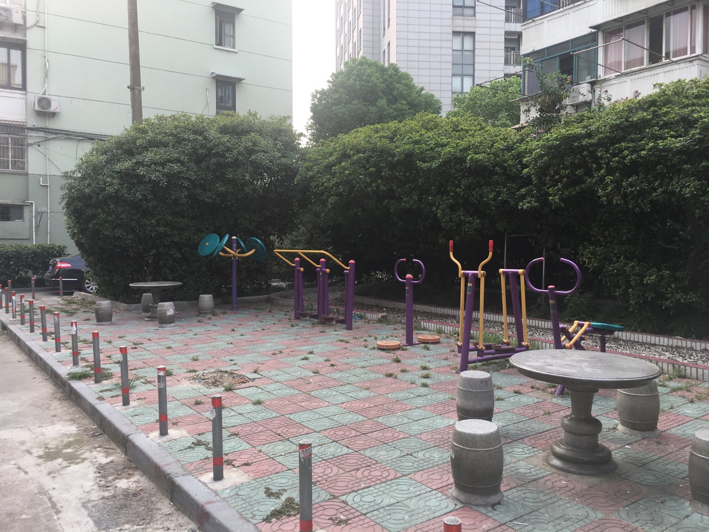 二纺居委健身点（2）