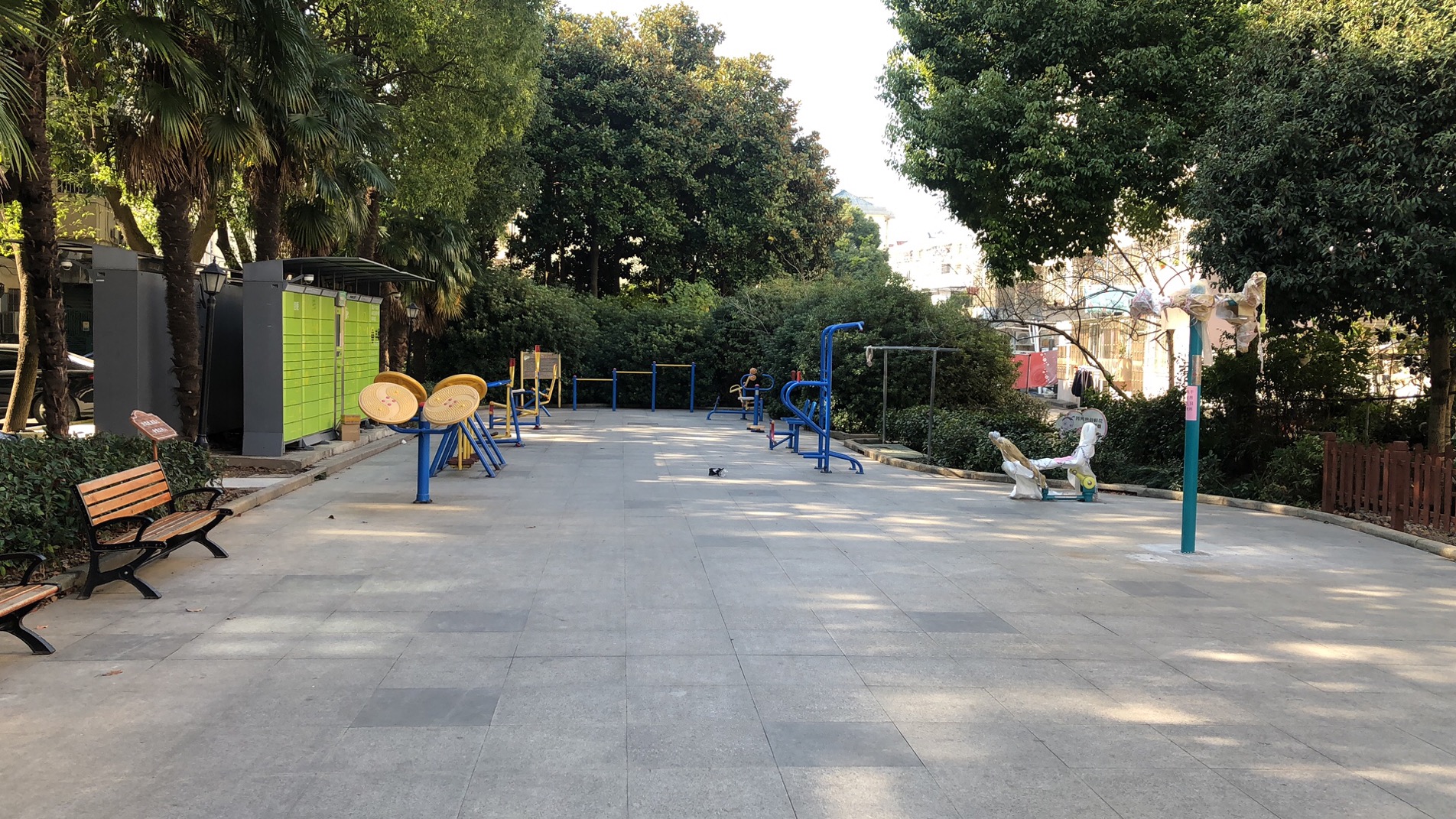 城西小区健身点