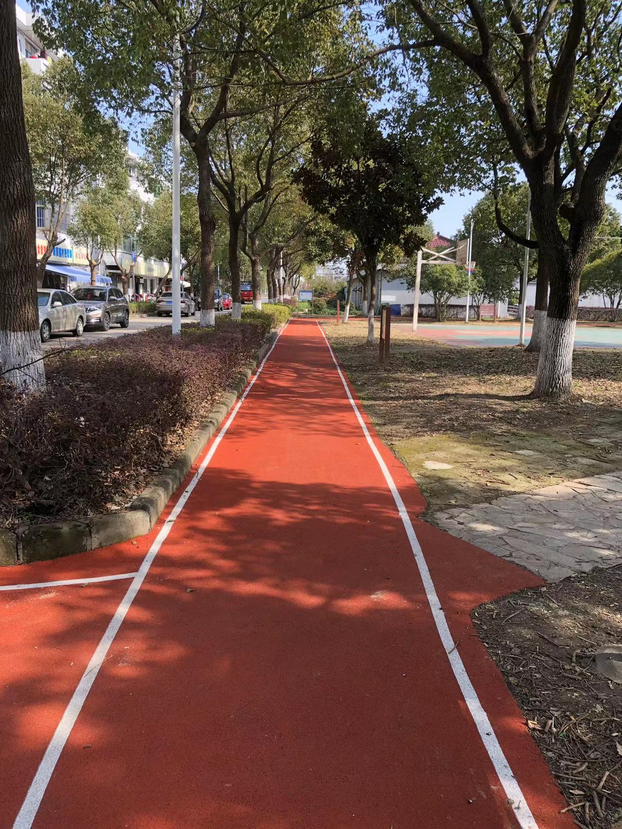 泖港镇五厍百姓健身步道
